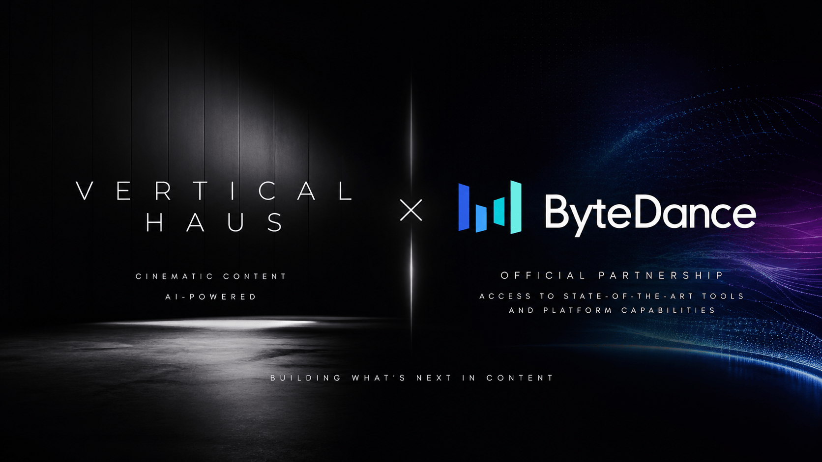Vertical Haus x ByteDance partnership announcement